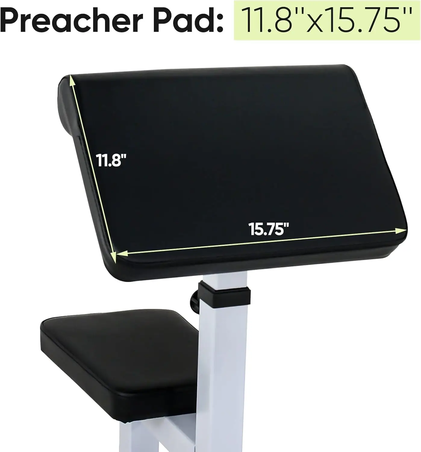 الذراع الضفيرة مقعد رفع الأثقال العضلة ذات الرأسين ثلاثية الرؤوس تدريب قوة العضلات معزولة الحديد حامل رفوف معدات الصالة الرياضية المنزلية Adjus #6