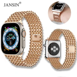 Stainless Steel Band For Apple Watch Series 11 10 9 8 SE3 46mm 42mm 41 45mm 40 44mm Metal Strap For iWatch Ultra 3 49mm Bracelet