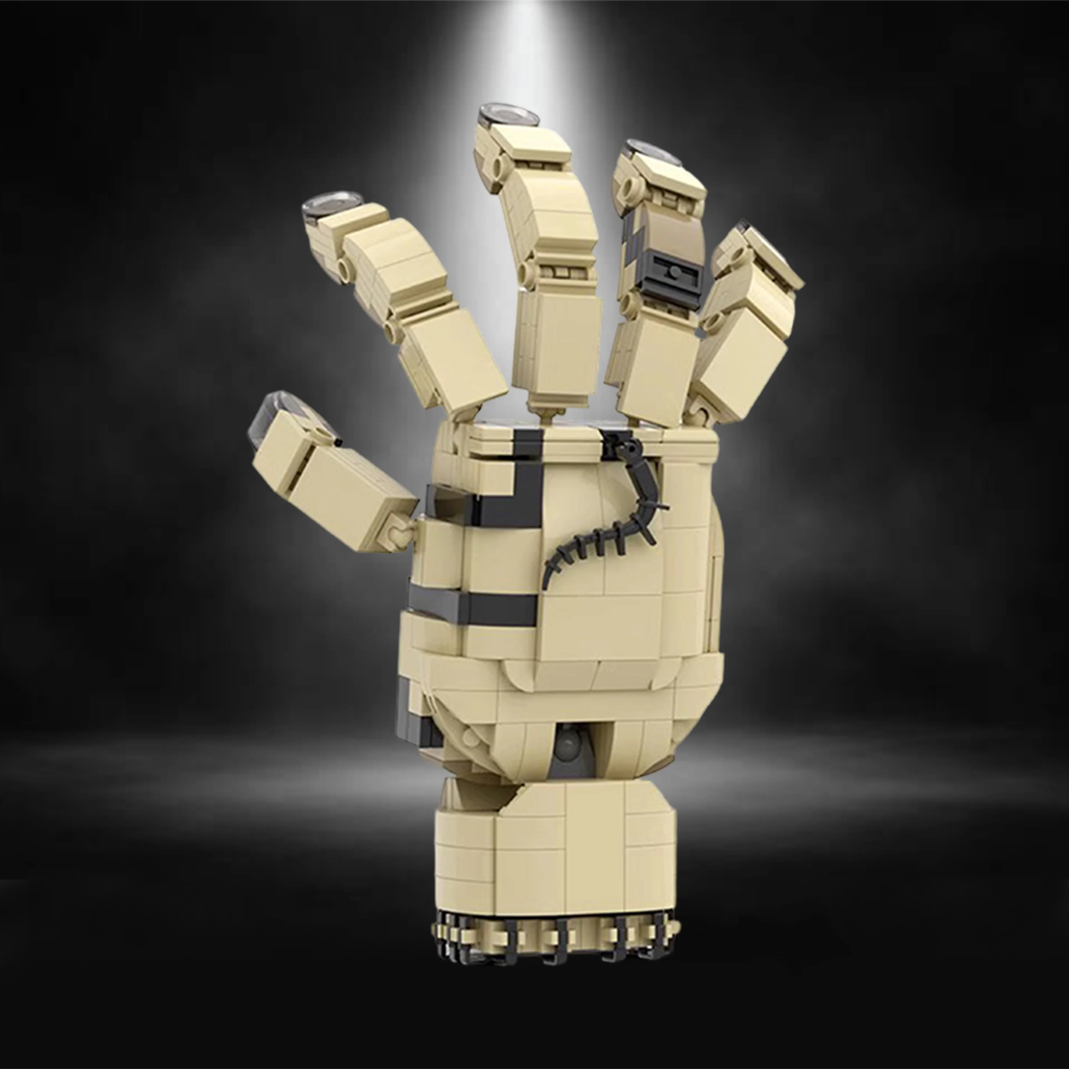 Kit de modelo de mano MOC Thing, serie de terror creativa, juguete de bloques de construcción para tratar usted mismo con un regalo de Navidad, 413 Uds.