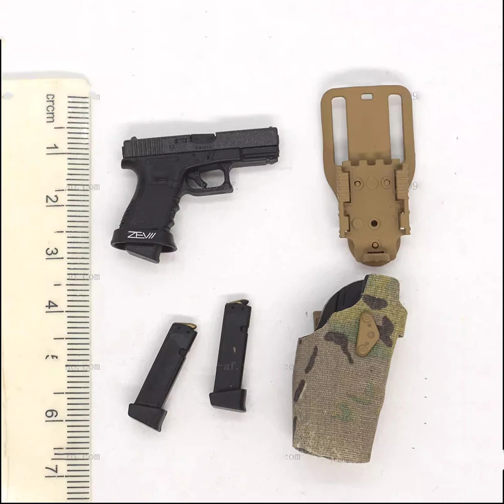 

1/6 Easy&Simple ES 26061 US. Special Mission Unit Soldier Tier1 Operator The Secondary Weapon Toy Model G19 Holster PVC Material