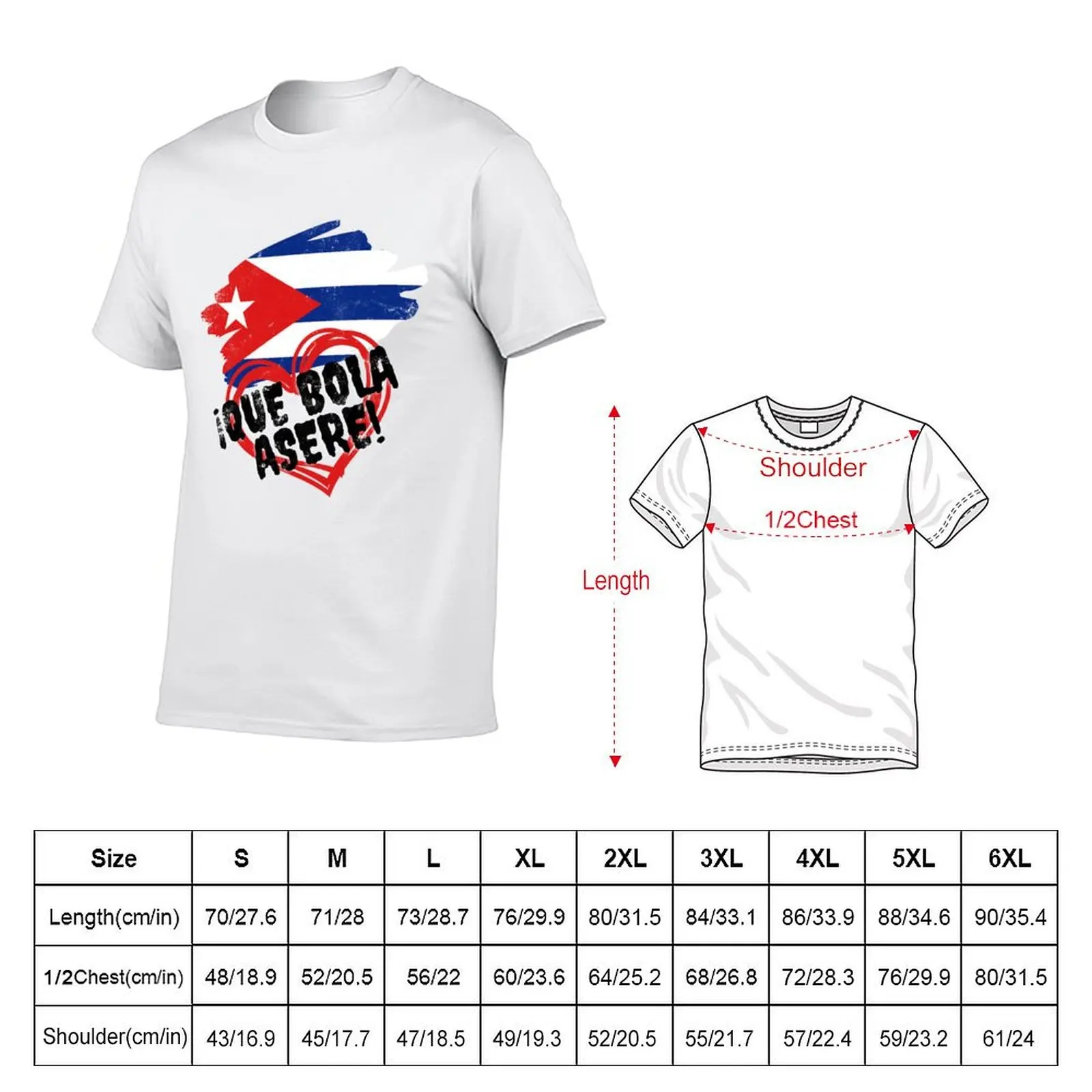 Vintage Great Casual Street Cuban T Asere que bola! T-Shirt man tshirt t shirts for man cotton funny T-Shirt