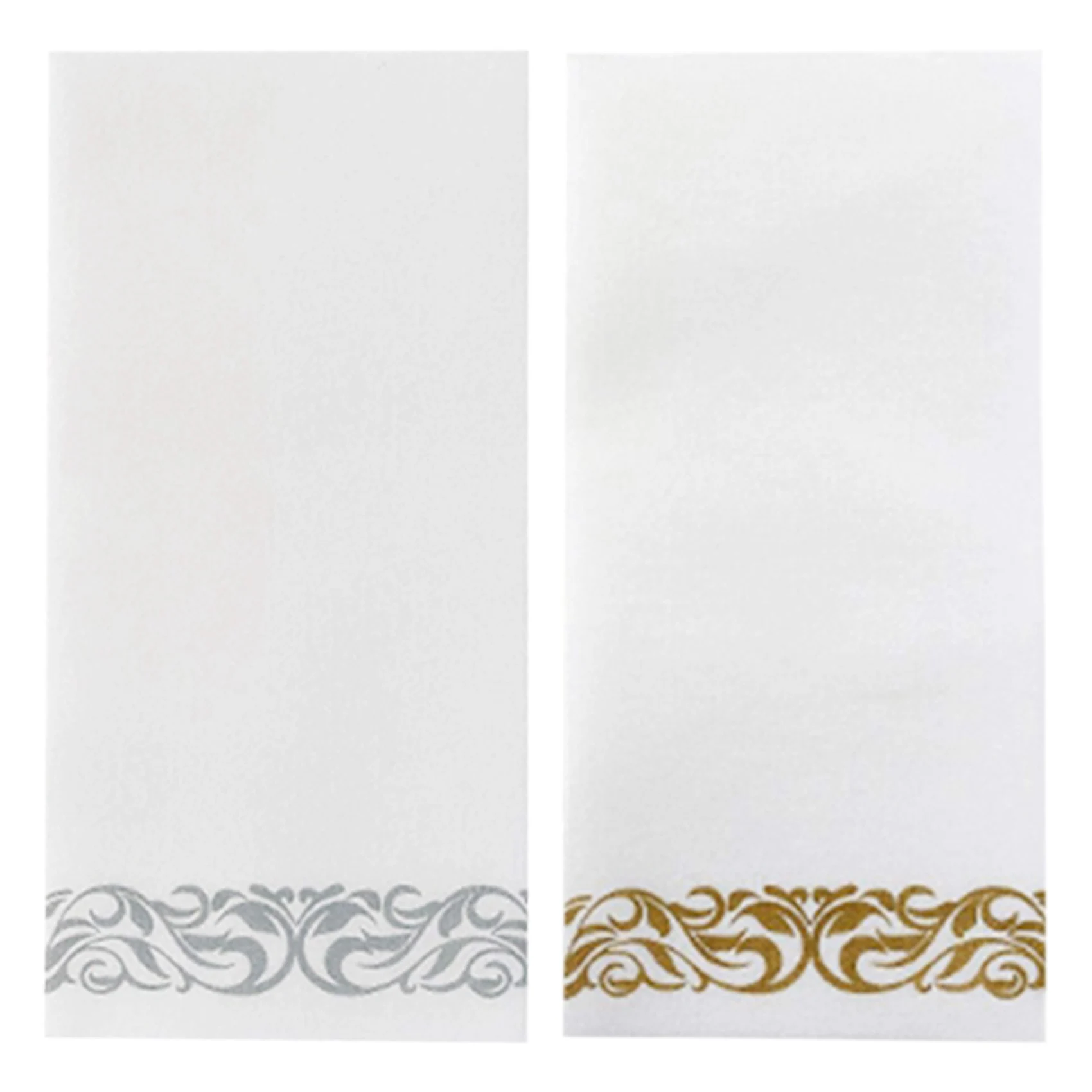 ABUU-1 Pcs Cotton Buffalo Plaid Rugs & 100 Pcs Disposable Hand Towels Paper