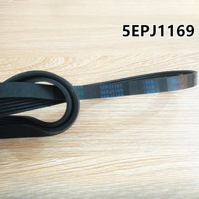 1 peça para correia de arruela de tambor Skyworth 5EPJ/ 5PJ1169 4EPJ1169 correia de transmissão