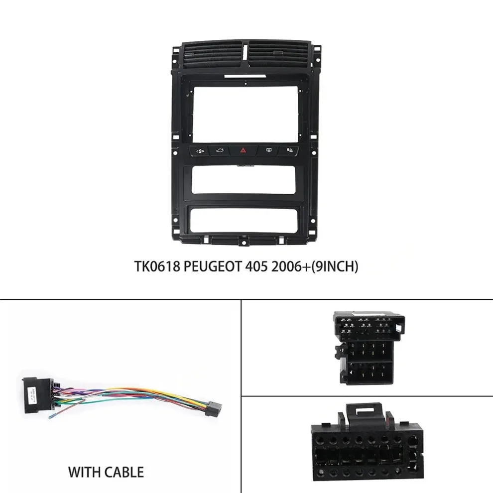 Multimedia Video Player TK-YB for PEUGEOT 206 207 308 405 407 Android Screen Car Radio BT Android Frame wires canbus