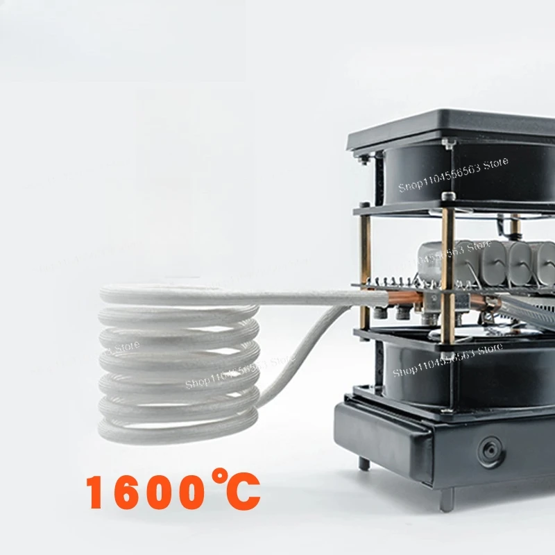 Low power fast high frequency induction heating machine/quenching melting gold, silver and copper/coil with protection function