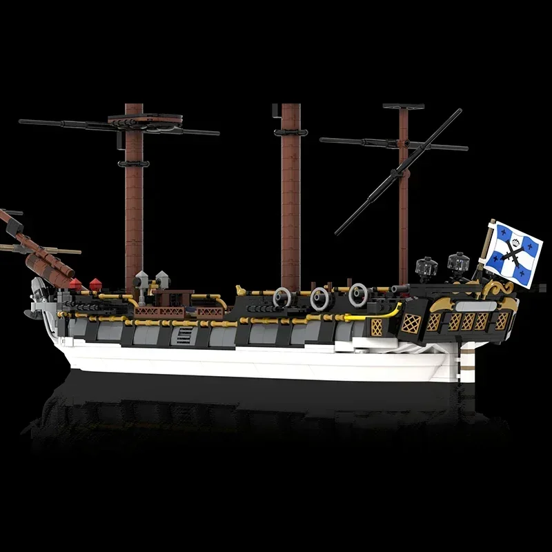

Moc Building Blocks Military Model Imperial Frigate Technical Bricks DIY Assembly Construction Toys For Childr Holiday Gifts
