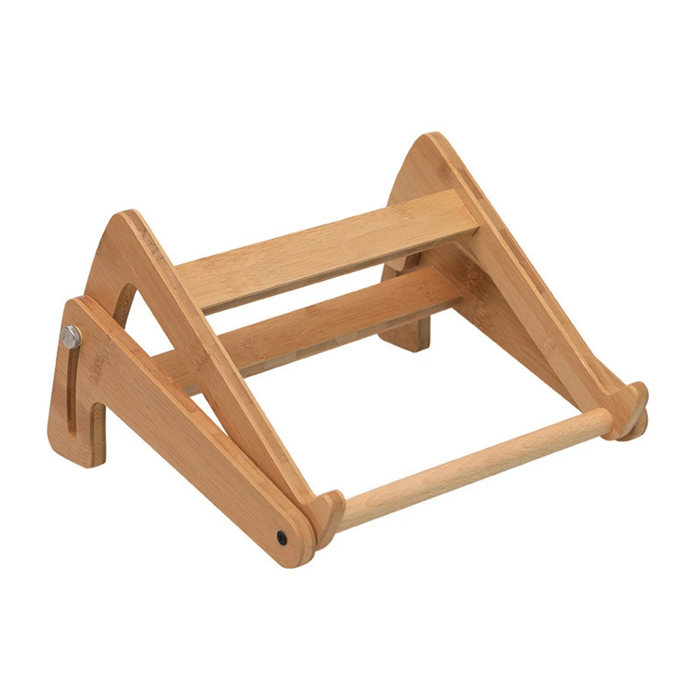 

Bamboo Laptop Stand Adjustable Notebook Holder Foldable Computer Rack for Tablets Phones Bookshelf Portable Laptop Accessories