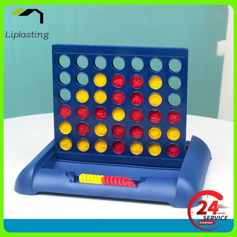 4 In A Row Bingo Chess Connect Classic Game Chess Children's Puzzle Board Game For Kids Children Entertainment Educational Toy