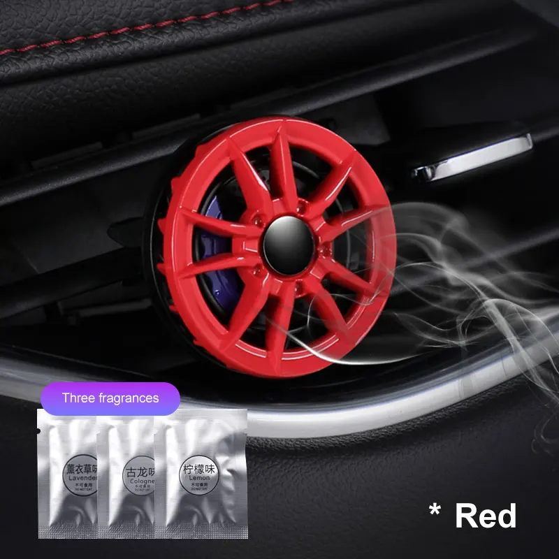 For Porsche Boxster Cayenne Panamera Macan Cayman 911 918 996 Car air outlet aromatherapy Air Freshener Solid Fragrance Diffuser