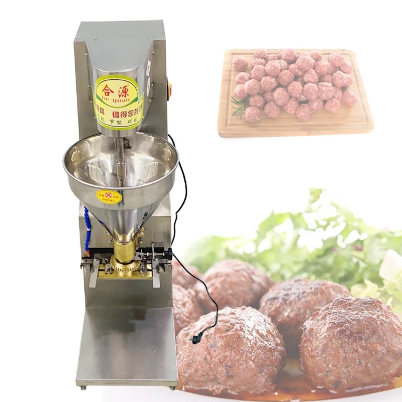 

Automatic Meat Ball Maker Forming Machine Beef Pig Fish Chicken Meatball Forming Making Machine With 4 Molds