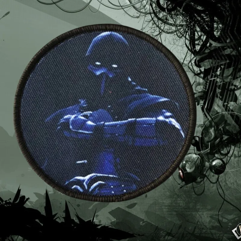 Assassin Tactical Patch, militärisches Moralabzeichen, Armband, für Kleidung, Hüte, Rucksäcke, taktische Ausrüstung, Klettverschluss