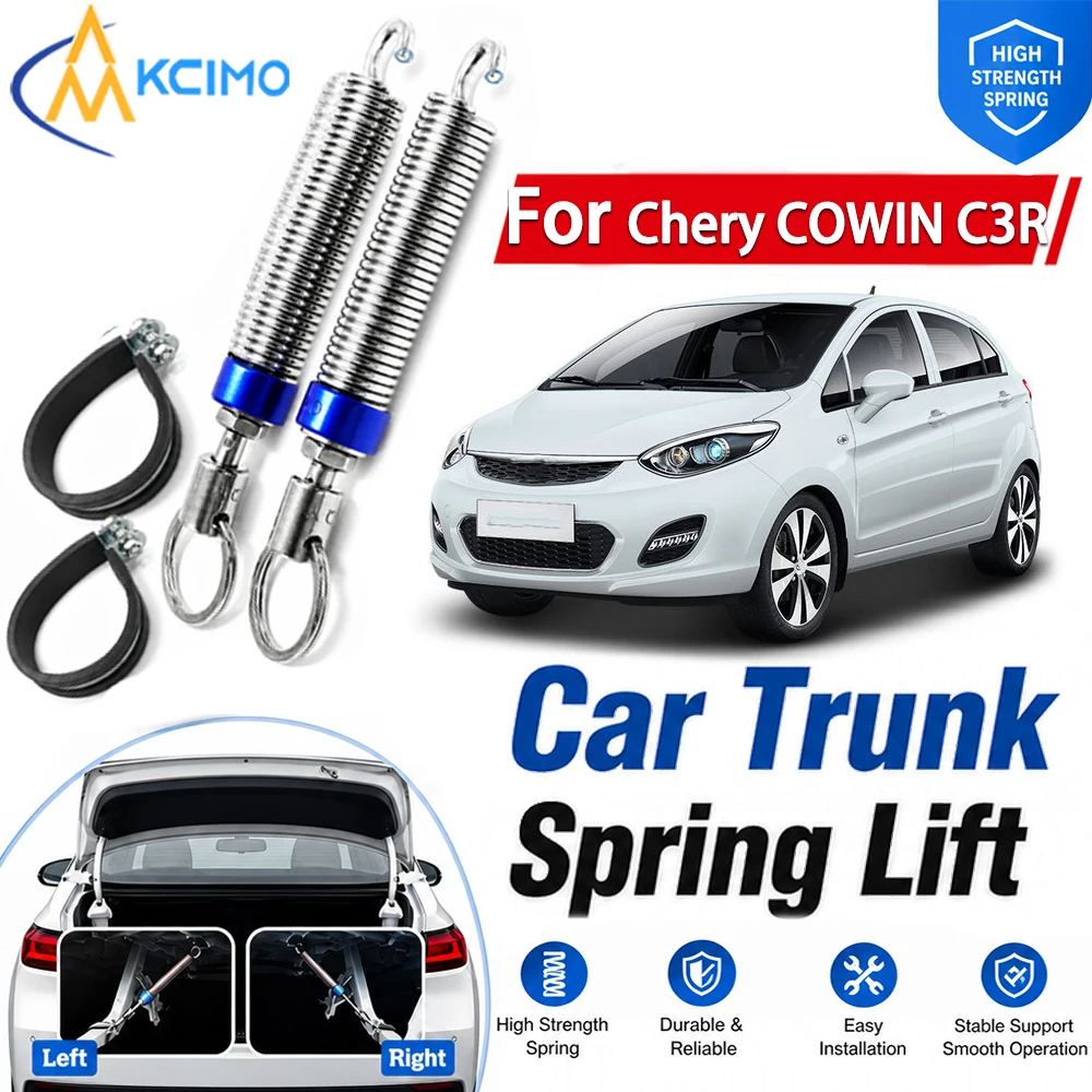 for Chery COWIN C3R Trunk Spring Lift Assist Auto Tailgate Lifter No-Drill No Modification Trunk Lid Support
