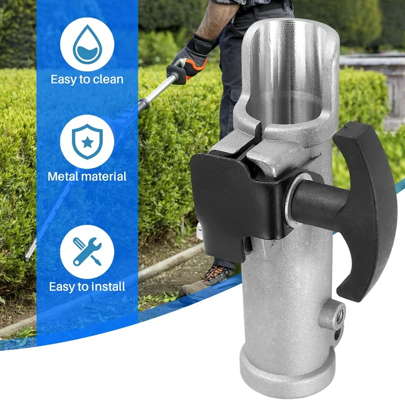 ABXF-abrazadera de unión del conector del eje, cepillo para cortacésped, accesorios para desbrozadora