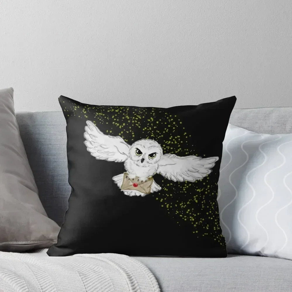 Owl Flight Tote Bag Throw Pillow Room decorating items Pillow Cases Christmas Throw Pillows Covers New year pillow