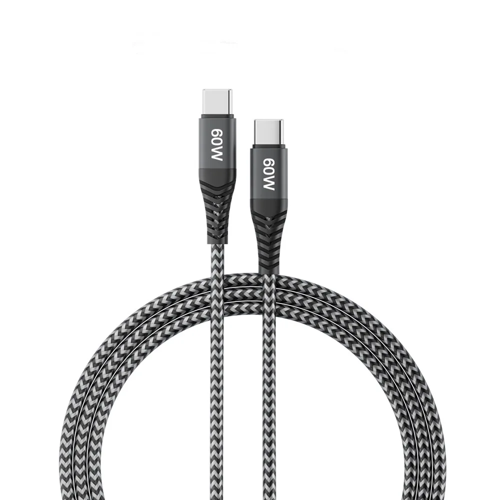 3A fast charging type-C corporate to corporate 60W2m mobile phone charging cable suitable for Huawei 60 mobile phone data cable