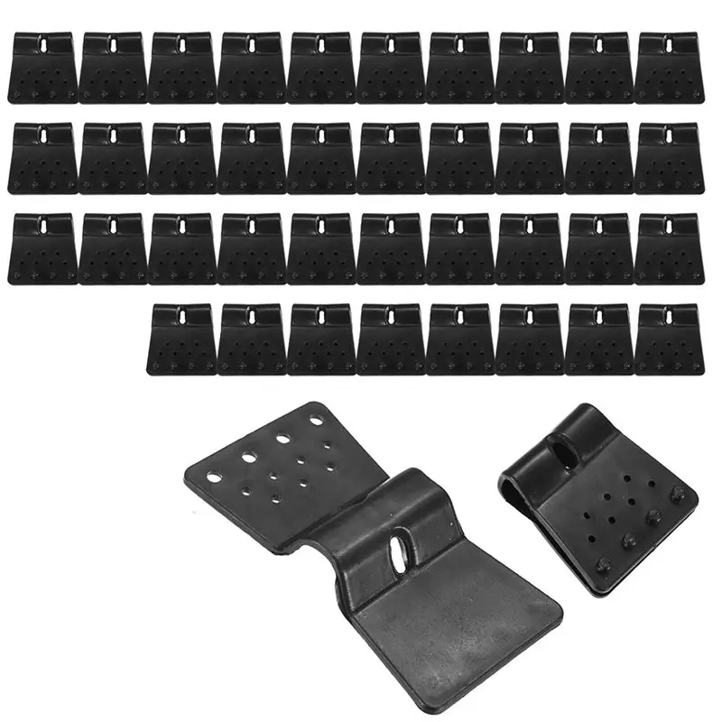 AWAH Shade Cloth Clips Square Lock Grip Shade Net Clamps Sunscreen Grip Fixing For Garden Patio Awning