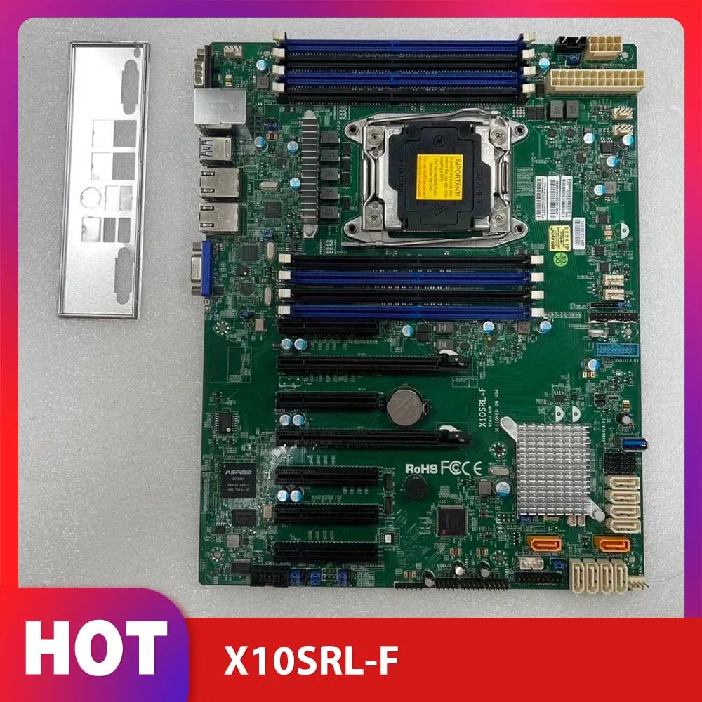 

Одиночная серверная материнская плата X99 E5-2600v3/v4 X10SRL-F