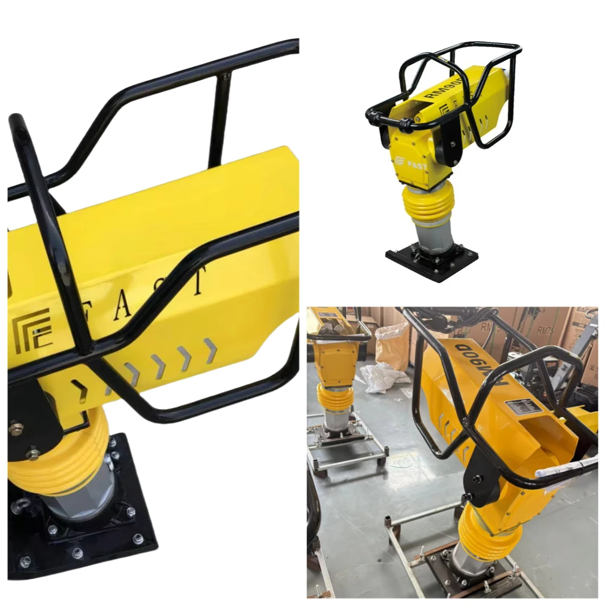 

Tamping Rammer Electric Jack Hammer Compactor Rammer Soil Jumping Rammer with High Compaction Force for Road Construction
