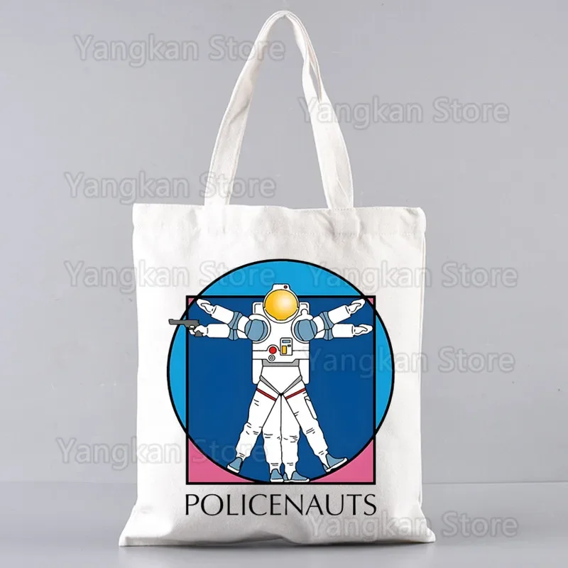 

Helldivers Shopping Bag Canvas Bags Shopper Jute Foldable Reusable Cabas Shopper Canvas