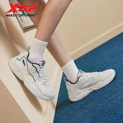 Xtep Sports Shoes For Women Autumn Fashion Comfortable Casual Shoes Increase Durability Leisure Outdoor Shoes 876318320020