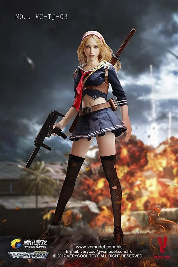 

VERYCOOL VC-TJ-03 1/6 Female Soldier Blade Girl Full Set 12'' Action Figure Model Toy In Stock