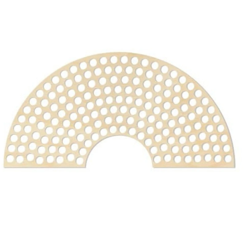 

10pcs diy Rainbow wooden base for crochet wall decor home decoration