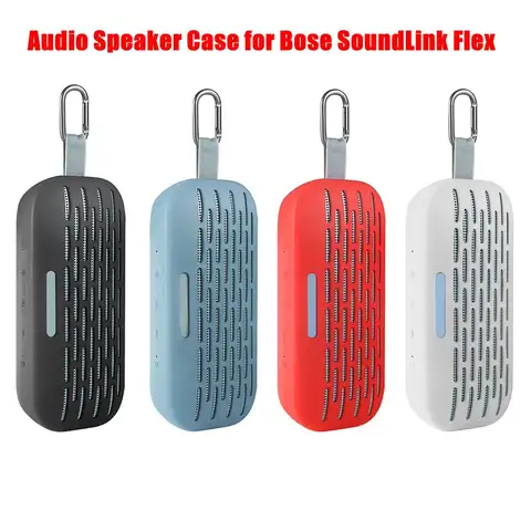 Funda de altavoz para Bose SoundLink Flex, Kit Protector de Audio inalámbrico, funda a prueba de golpes, caja de sonido Bluetooth, accesorios