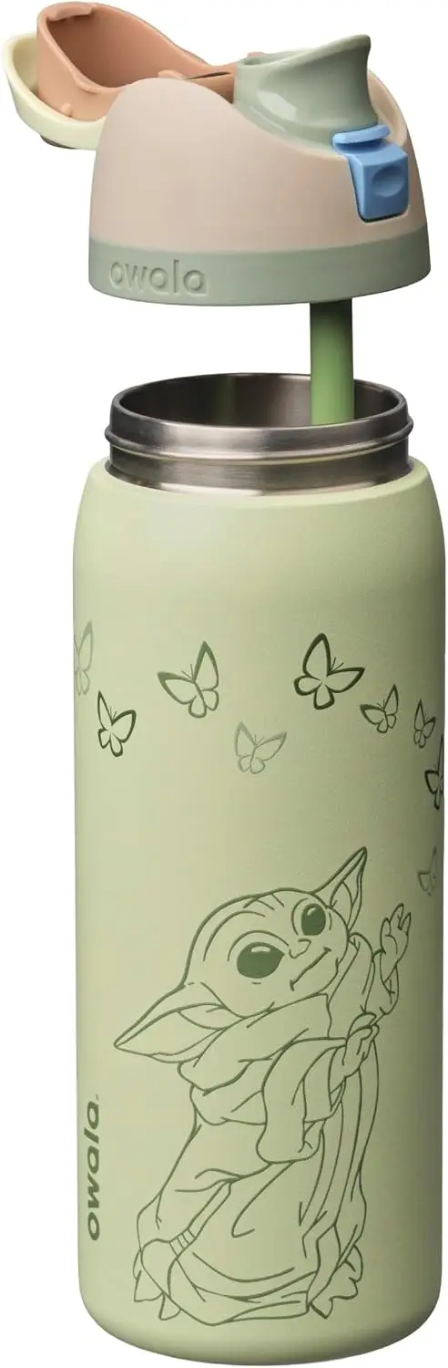 Owala 32 oz Stainless Steel Water Bottle with Straw for Sports, Travel, and School BPA-Free Sports