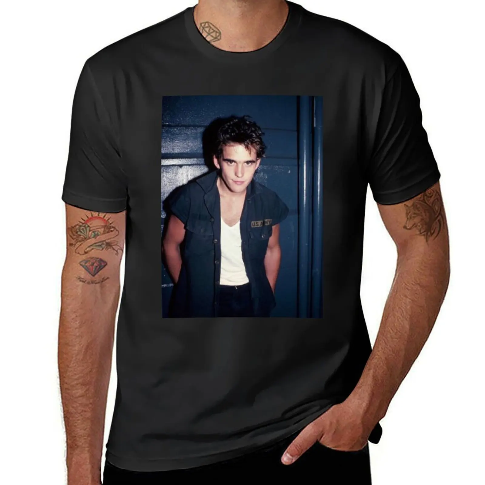 Matt Dillon T-Shirt sweat summer clothes hippie clothes plain white t shirts men