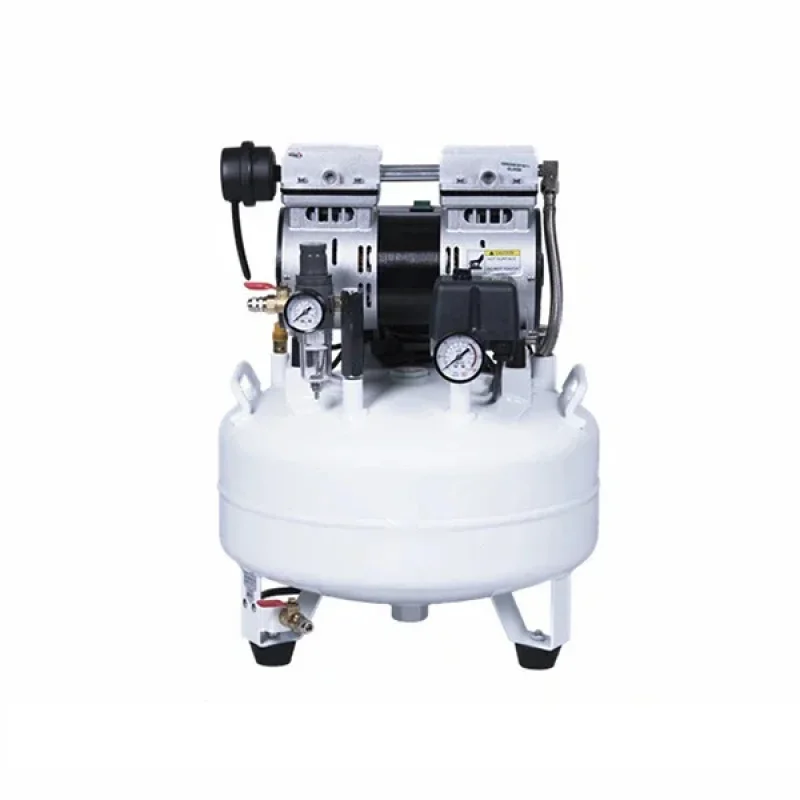 

24L white quiet oil silent l medical compressor