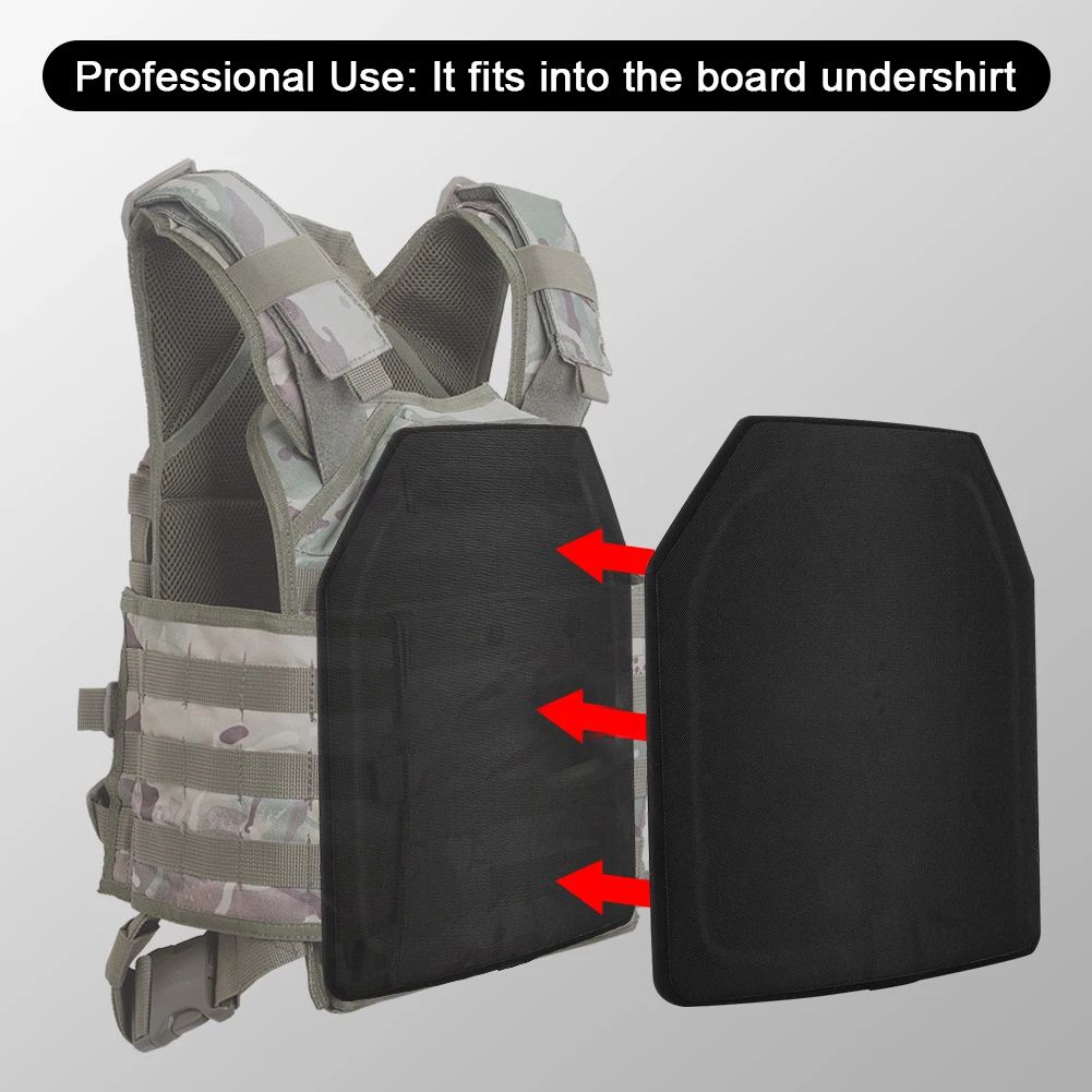 

30x25cm Lightweight Bulletsproof Plug PE IIIA Backpack Armor Panel Safety Vest Ballistic Body Armour Anti Stab Composite Plate