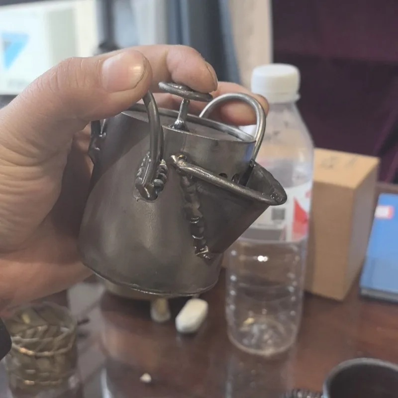 طقم شاي للسفر بزجاجة الكنز، إبريق شاي محمول للتخمير، فنجان شاي للسفر، طقم شاي خارجي، إبريق شاي صغير