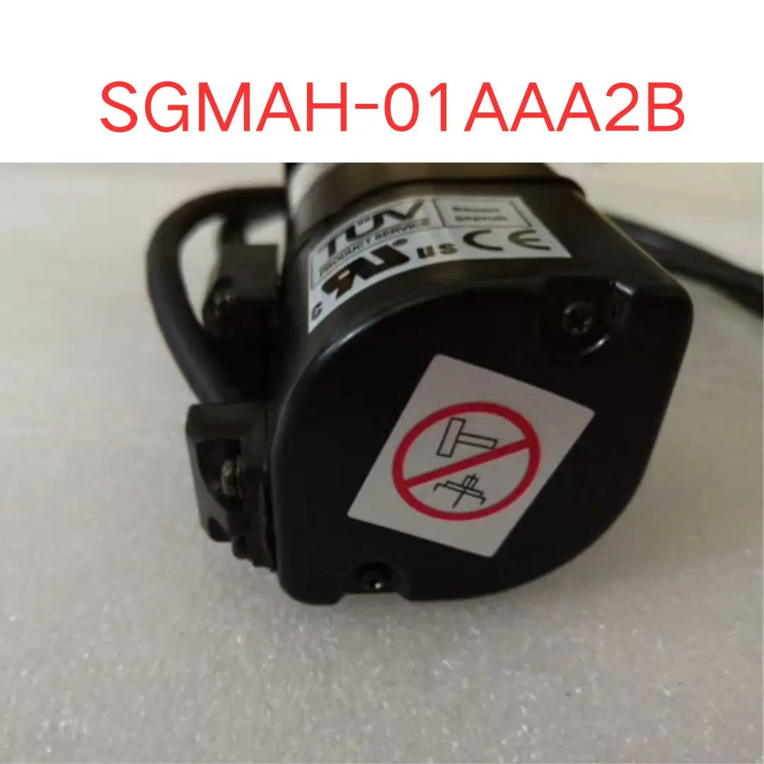 used SGMAH-01AAA2B Servo motor 100W test OK Fast shipping