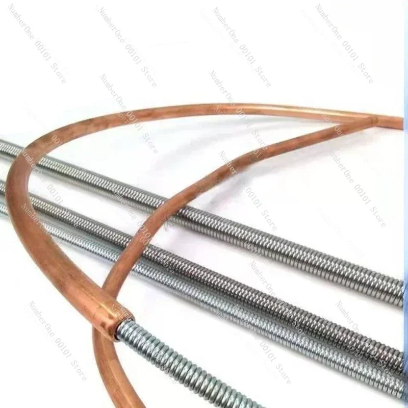 Internal Copper Pipe Bending Spring for Air Condition Stainless Steel 10-19mm Manual Bending Pipeline Spring Tube Bending Tool