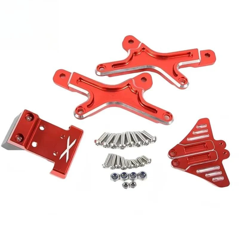 Suitable for motorcycle seat lifting bracket kit, made of aluminum alloy, with CNC adjustable features