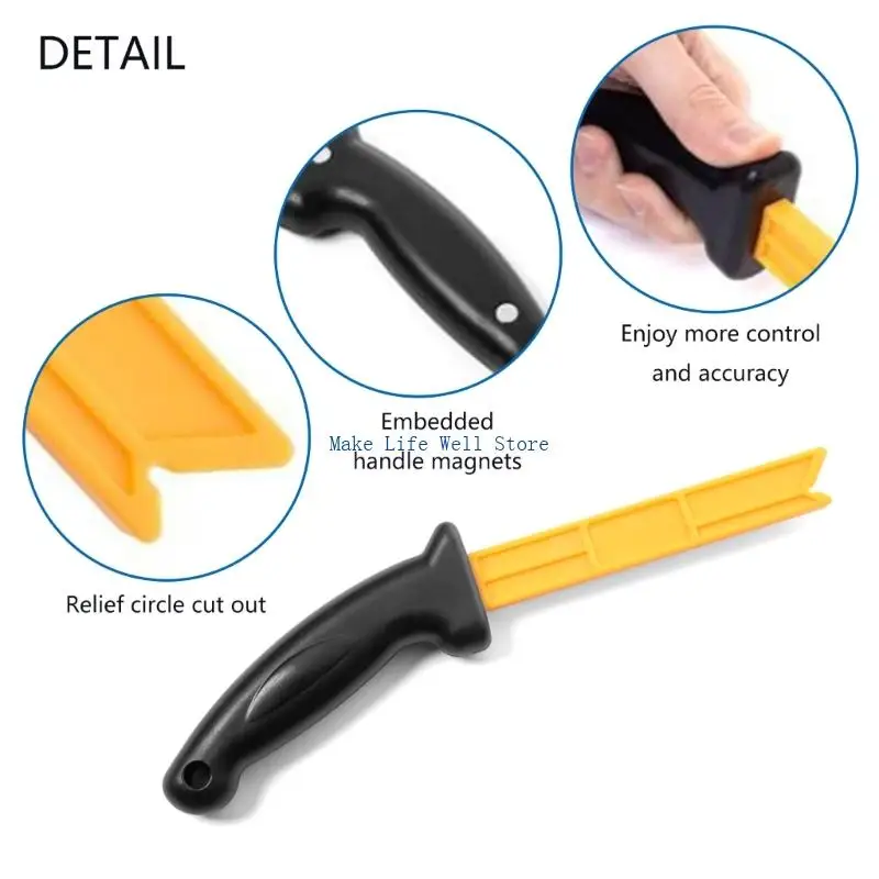 1/2Pcs Push Safety Woodworking Push Magnet Woodworking Push
