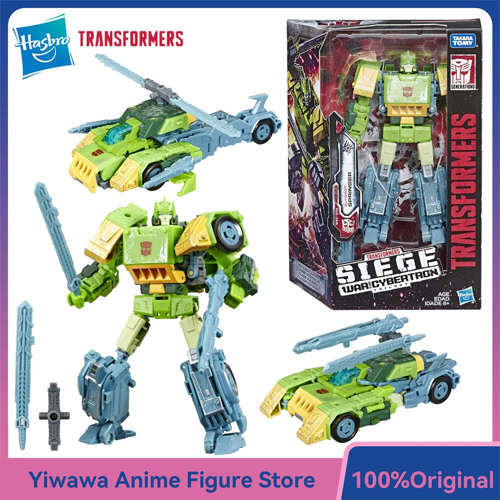 

[В наличии] Hasbro Transformers War for Cybertron Siege Springer Nice 18 см Voyager Class Action Anime Фигурка Модель Орнамент Игрушки