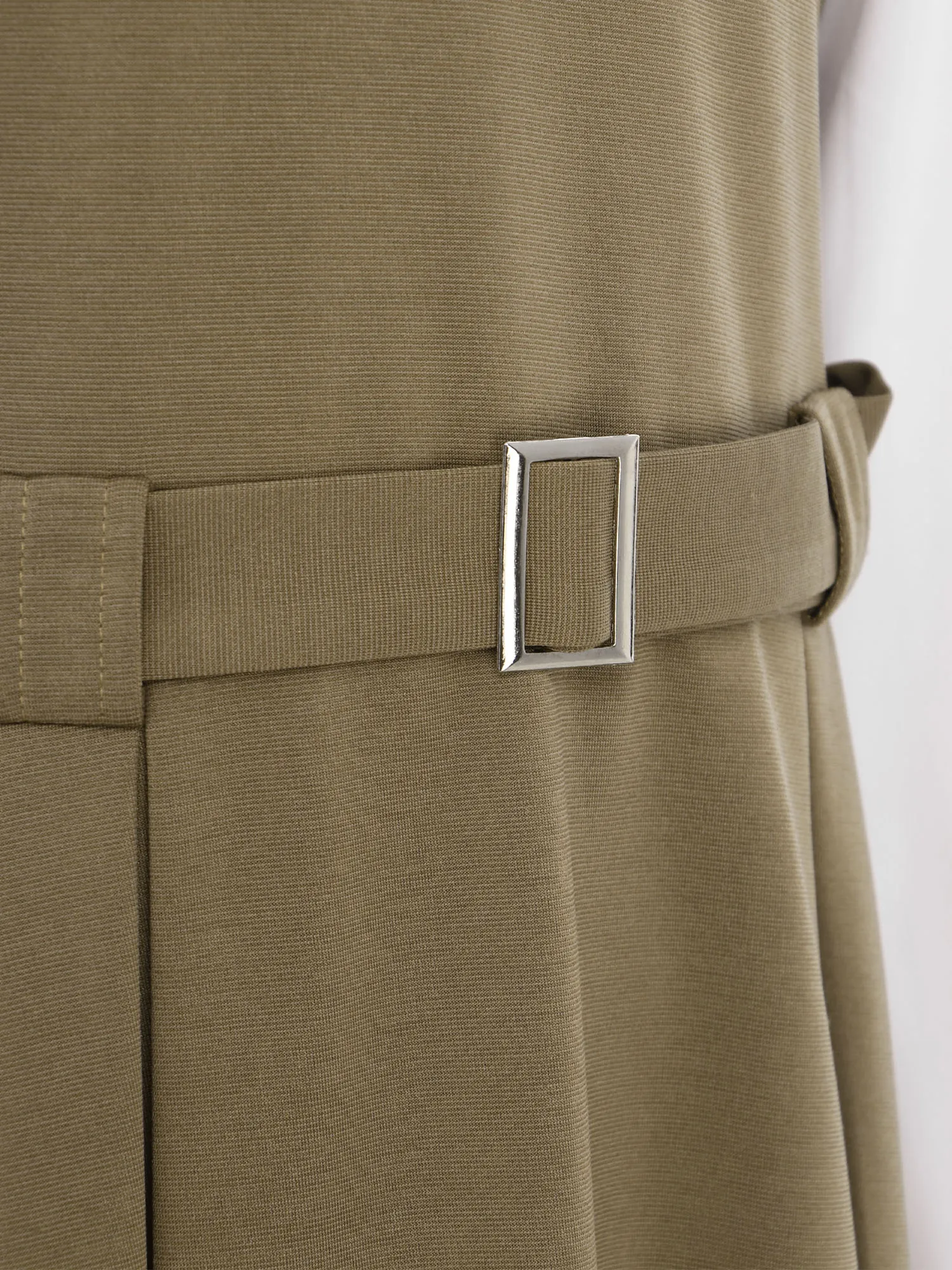 Uniforme scolastica per ragazze adolescenti Abito camicia elegante Colletto rovesciato Abiti a pieghe a maniche lunghe con cintura Abbigliamento per bambini