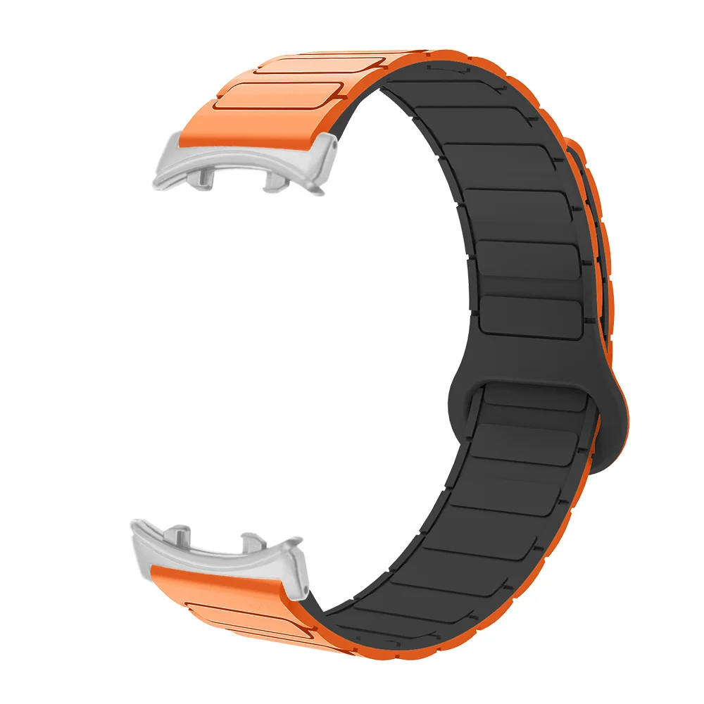 

Magnetic Loop Strap For Honor Watch Fit Strap Bracelet Armor Style Skin-friendly Silicone Quick Release Sport Band for Man Woman