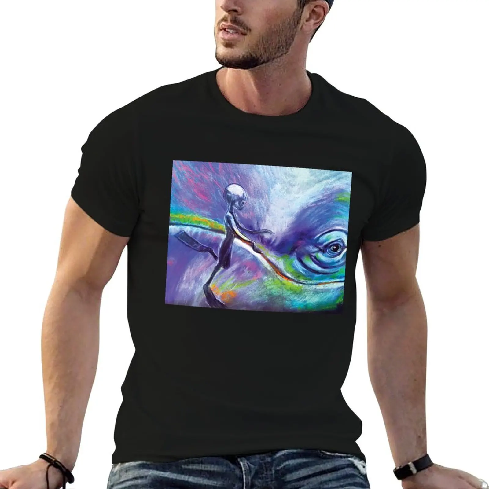 Consulting with the Whale Nations T-Shirt High Elasticity Sports T-Shirt