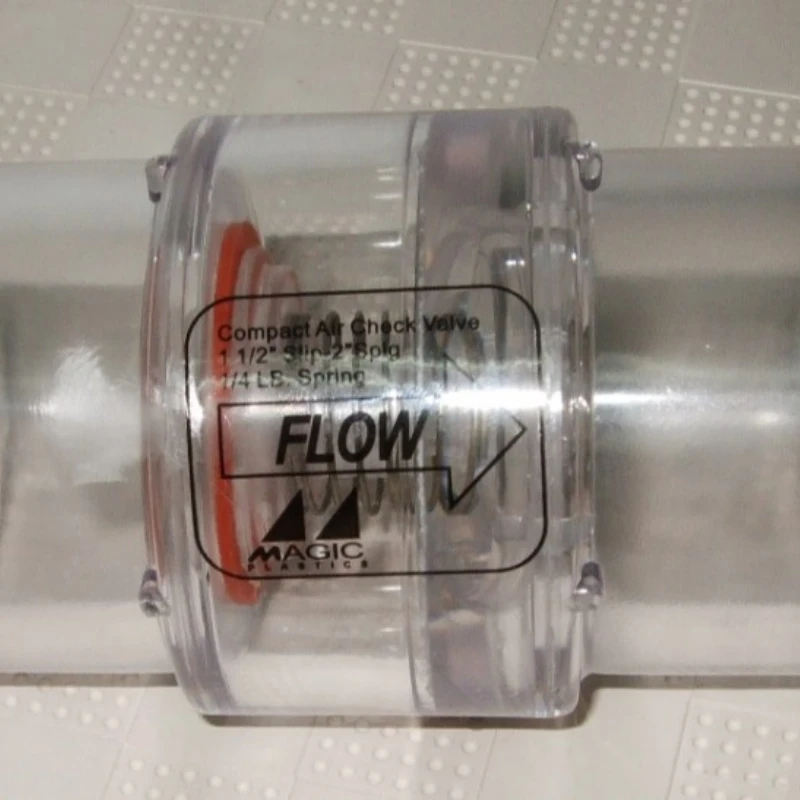 

Spa Hot Tub Air Blower System,one way valve 2" Spa blower Air Supply 1/4lb 2" ABS check valve,1/4lb Spring