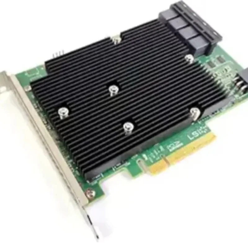 

LSI 9300-16i RAID 5 Controller New 12gb/s Mini-SAS HD SFF8643 Wireless Infinox PC PCI Expressagate Expander External for Server