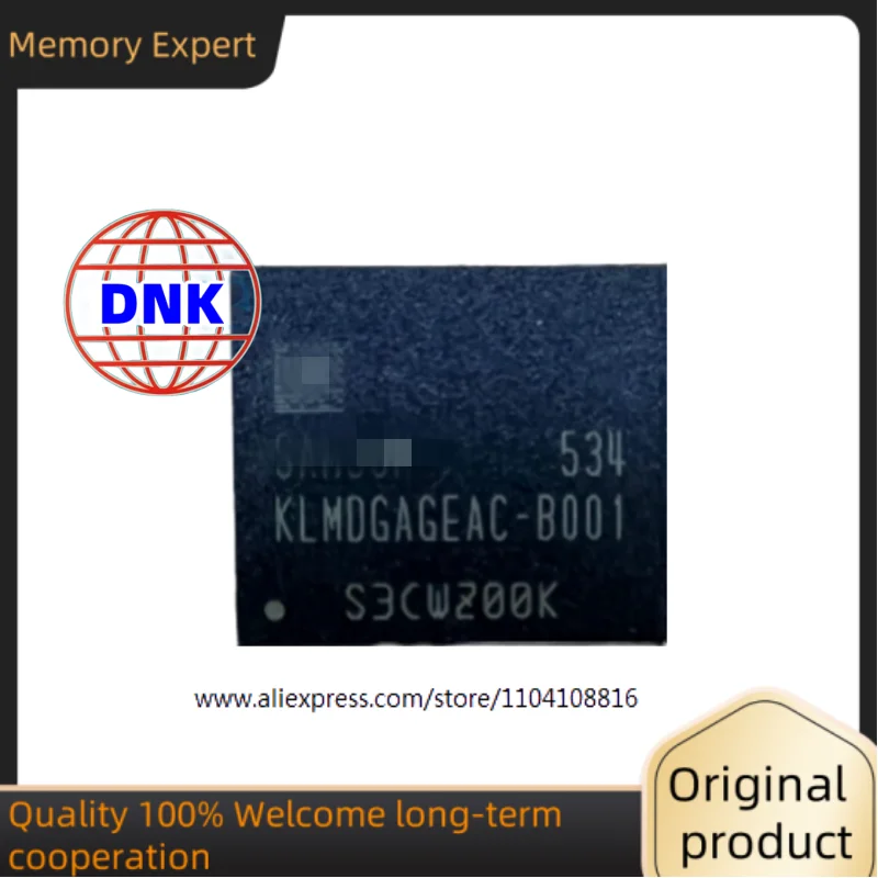 KLMDGAGEAC-B001 Brand new original BGA153 ball EMMC 4.5 version 128GB IC