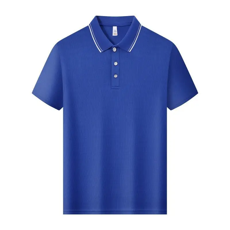 Men's Quick Drying Thin 150g Polo Shirt Personalized Custom Print Logo Diy Company Employee Work Clothes Workwear Cheap Clothes