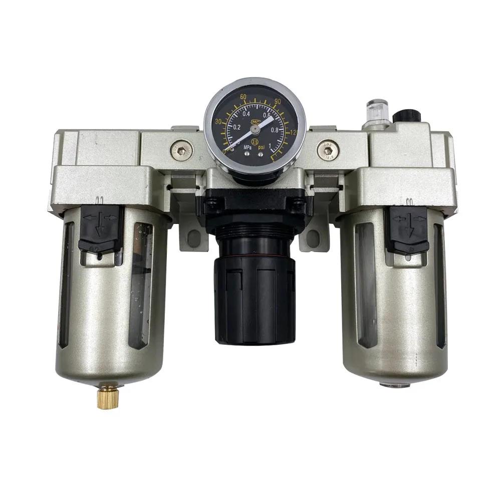 MC type AC4000-04 1/2 Inch port size FRL Maintenance units Air Filter + pressure regulator + oil Lubricator