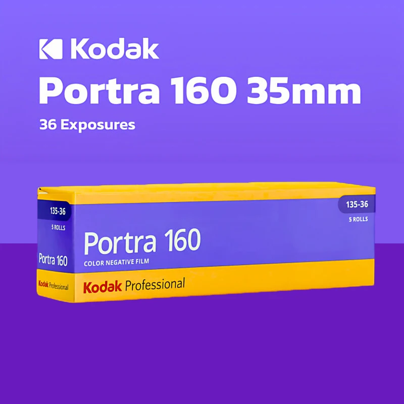 

1-10 рулонов классической цветной негативной пленки Kodak Portra 160 Professional ISO 160 135 мм для фотокамер Instax