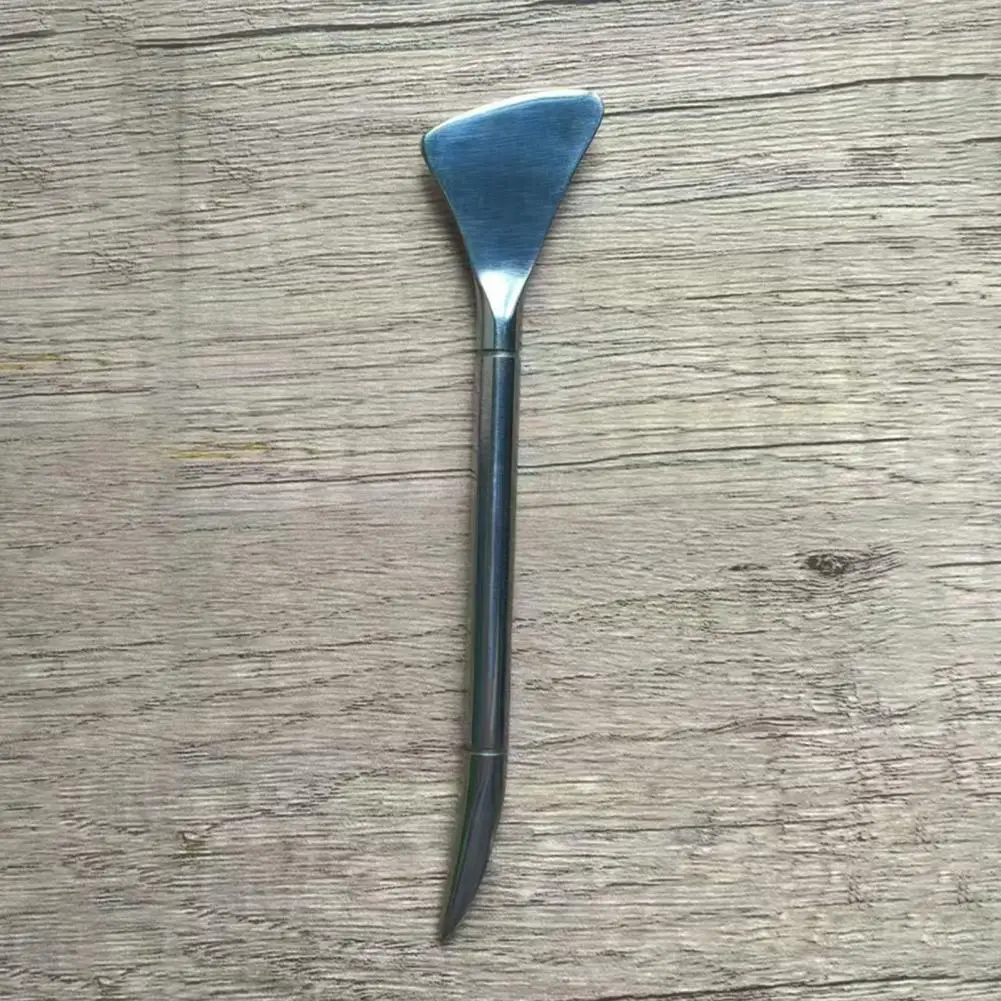 Strumento per la pulizia dei punti neri Cura della pelle Estrattore di acne Strumento per la pulizia profonda Spatola per la pulizia dei pori in acciaio inossidabile Raschietto per il viso per le donne