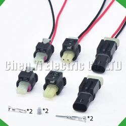 2-pins auto-connector Mistdagrijverlichting Stekker 7617204 -03 805-120-522 872-863 9277909 -01 A 0295451126   2- 1718643 -1