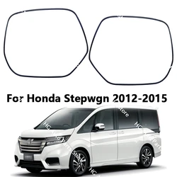 For Honda Stepwgn 2012-2015 Car Outer Rearview Side Mirror Lens Door Wing Rear View Mirrors Glass With Heating