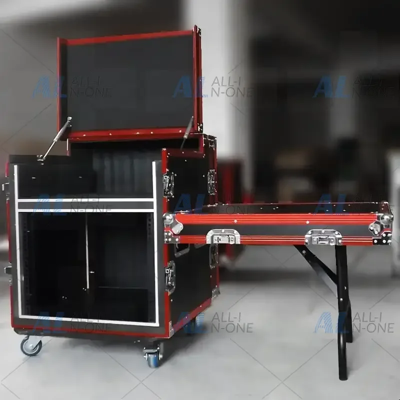16U Amplifier Chassis Air Case Cabinet Mixer Shelf Custom 8U6U12U Stage Storage Box